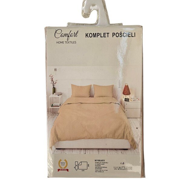 Triju daliu patalynės komplektas Comfort 200x220cm 1